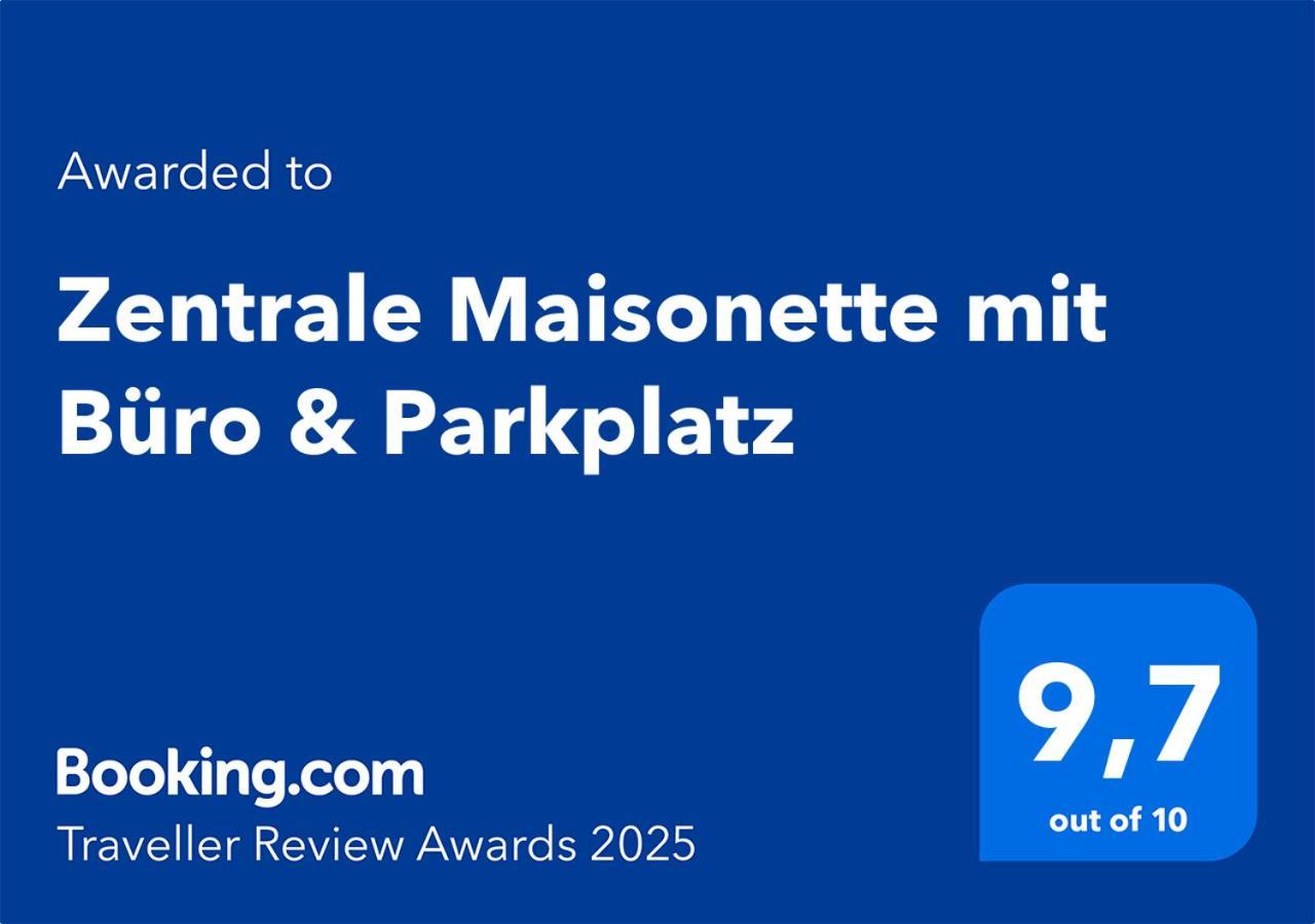 Zentrale Maisonette Mit Buero & Parkplatz Griesheim  Dış mekan fotoğraf
